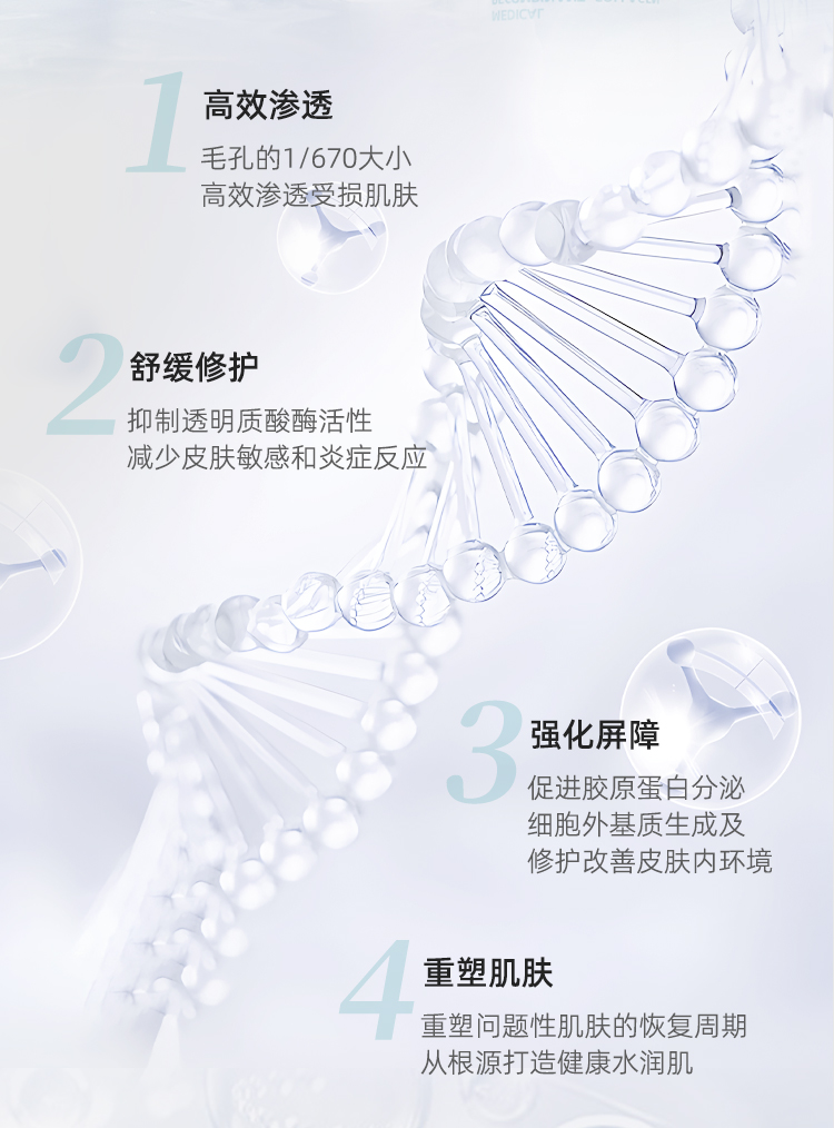 【医圣安】修护乳100g/瓶-医用重组胶原蛋白创面敷料