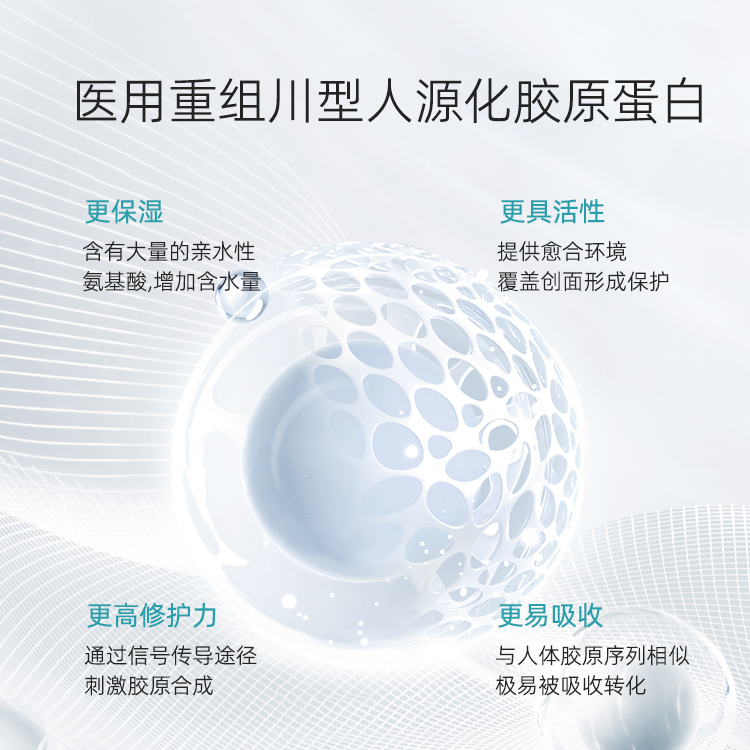 【医圣安】修护水120ml/瓶-医用重组胶原蛋白创面敷料